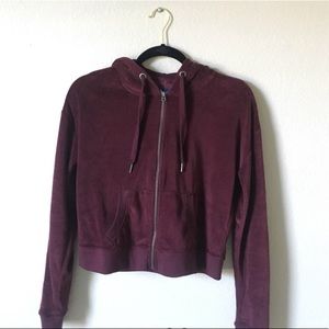 brand new aeropostale cropped hoodie